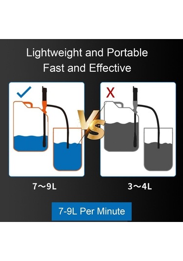 Ganzhoushop Yüksek Basınçlı Sifon Pompası Elektrikli Pompa Zs Modeli Sifonlama Makinesi