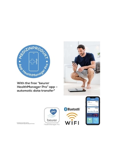 Beurer BF 980 Wifi Baglantılı Diyagnoz Tartı