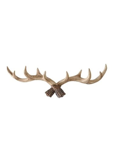 Zyzqstore Boğa Boynuzu Duvar Askısı, Giysi Ve Havlu Askısı, 1 Adet, Süslemeli 1pcs