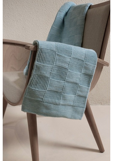 Plaid Mavi Tek Kişilik Battaniye 160x220 15021 Mavi