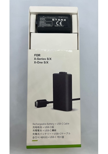 Xbox Series S-x Gamepad Batarya + Şarj Kablolu Set