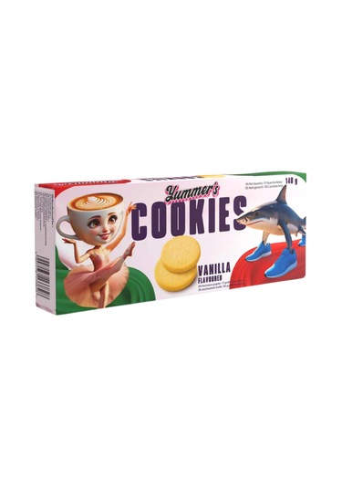 Yummer's Cookies - Vanilla Flavoured 140g
