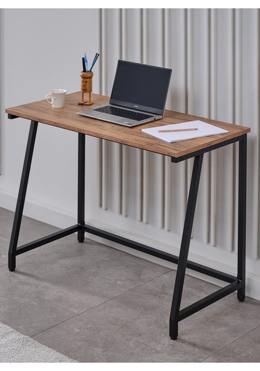 Arpleia Çalışma Masası 100x50 Cm Atlantik Çam  -  Siyah