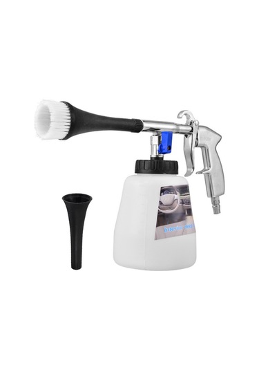 Lemestar Oto İç Döşemesi Temizleyici: 1l Kapasiteli, Yüksek Basınçlı, Ergonomik Kollü, Filtreli Emme Borulu, Alüminyum Allüvyum Viskan