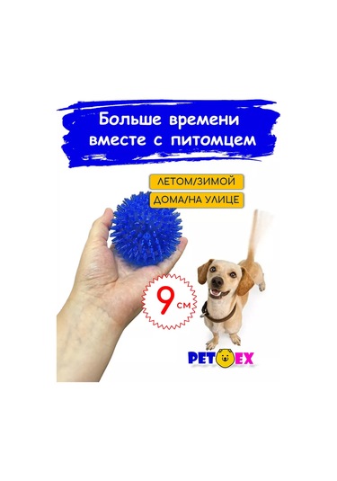 Pet-ex 9 Cm Dikenli Köpek Topu 193079120