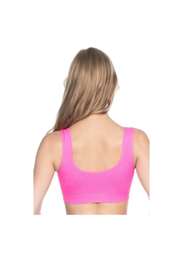 Neon Fuşya Mı Emay 4005 Soft Kalın Askı Büstiyer Neon Fuşya