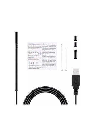 Kulak Muayene Endeskop Kamera 720P 3 in 1 Usb  Görsel Kulak Temiz