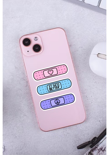 Love Dekoratif Laptop Notebook Tablet Telefon Sticker Set 03