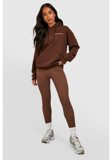 Unisex Kahverengi Dsgn Studio Oversize Sweatshirt Kahverengi