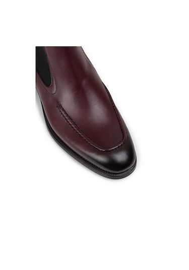 Deery Hakiki Deri Bordo Erkek Chelsea Bot - 01953mbrdc01