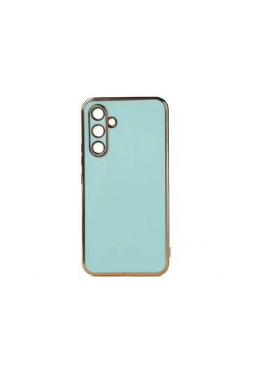 Samsung Uyumlu Galaxy A14 Kılıf Zore Bark Kapak Mavi Açık