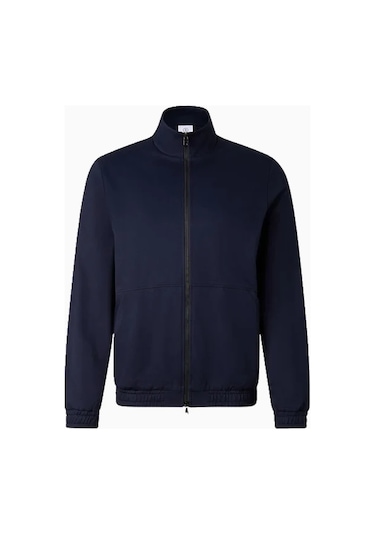 Bogner Rupert Jersey Lüks Günlük Stil, Erkek Ceket Lacivert