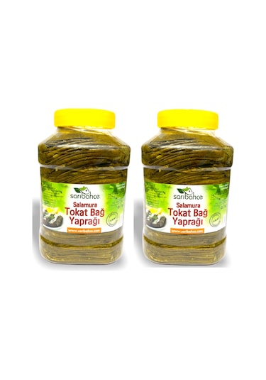 Sarıbahçe Tokat Yaprağı 5 Kg - Yeni Sezon 2'Li Paket Erbaa Yaprağ