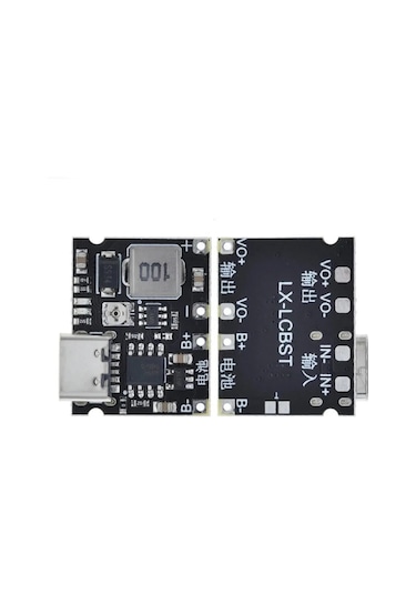 Tp4056 18650 Lityum Pil Şarj Modül Type C Ayarlı Voltaj Yükseltic