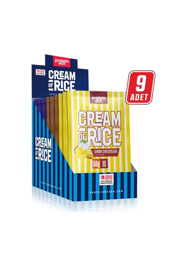 Cream Of Rice Pirinç Kreması - Karma Kutu - 9 Tek Kullanımlık Saşe