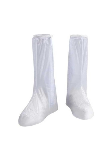 Trendooze Homyl Dayanıklı Galoş Bot Kaplaması - Null Beyaz Beyaz