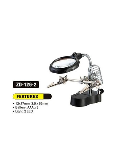 Zd-126-2 Büyüteçli Kart Tutucu