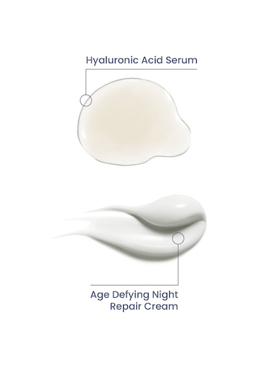 Cosmogenesis Labs Nemlendirici ve Onarıcı Temel Gece Cilt Bakım Seti Vegan