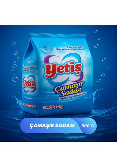 Yetiş Çamaşır Sodası 500 G