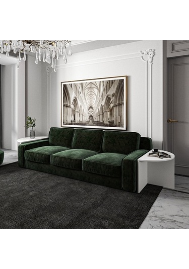 Orta Sehpa Aksu Beyaz 2'li