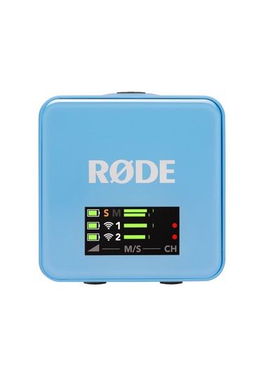 Wireless Go Gen 3 - 3.nesil, İki Vericili, 32-bit Kayıt Özellikli Kablosuz Mikrofon Seti Mavi