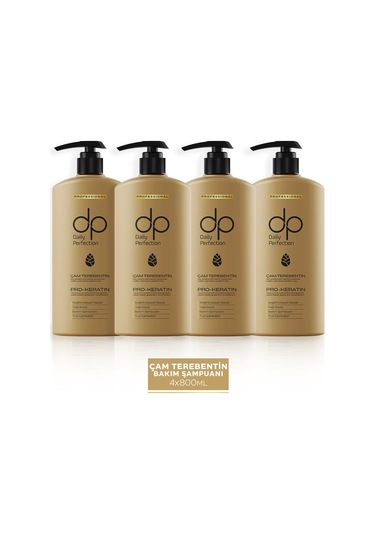 Dp Daily Perfection Şampuan Çam Terebentin 4 x 800 ML