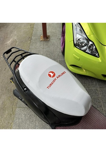 Turkısh Aırlance Desenli Penye Motosiklet Kılıfı -motor