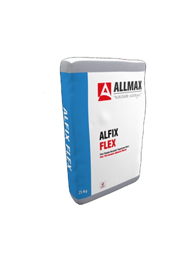 Allmax Alfix Flex Seramik Yapıştırma Harcı Gri 25 Kg