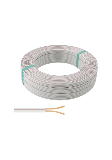 Elektrik Kablosu 0.75 Mm İki Damar 3m Bakır Kablo %100 Bakır Dayanıklı Ve Esnek Kablo