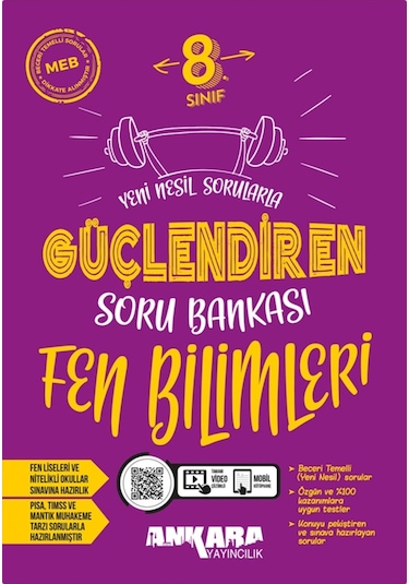 8.sınıf 2024-2025 Fen Bilimleri 5 Kitap Set