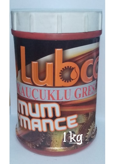 Lubco 180 Cc Isıya Dayanıklı Kauçuklu Yeşil Gres 1 KG