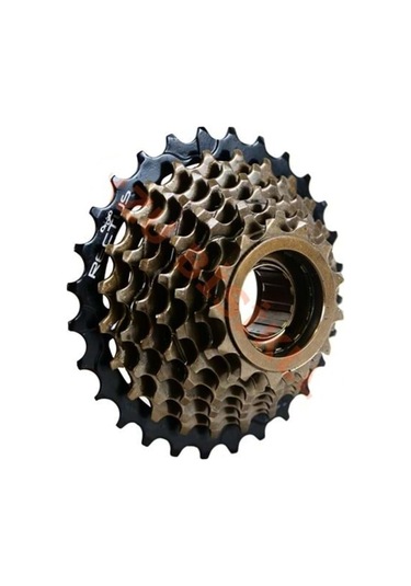 Mtb Bisiklet 8 Li Ruble İndex 13-28t kutulu Rectus Sarı - Siyah