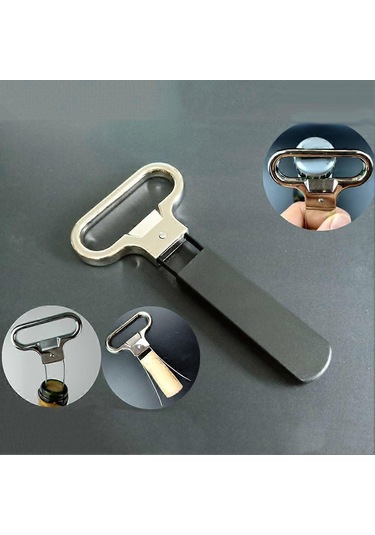 Vintage Kırmızı Şarap Tirbuşonu Bira Şişesi Açacağı Mutfak Aksesuarları Diğer