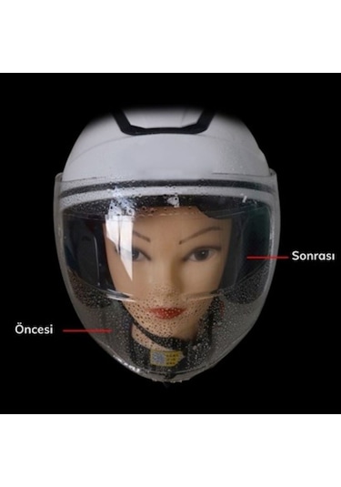 Jiekai Kask Vizör Buğu Önleyici