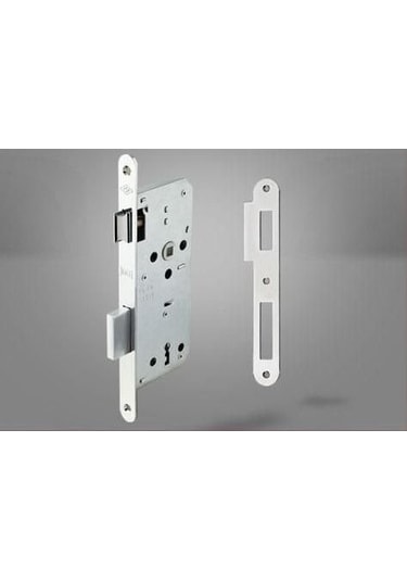 KALE 141/R Extra Oval Rulmanlı Gömme Kilit 45mm Krom