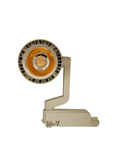 Alles 20w Beyaz Işık 6400k Beyaz Kasa Led Ray Spot Beyaz