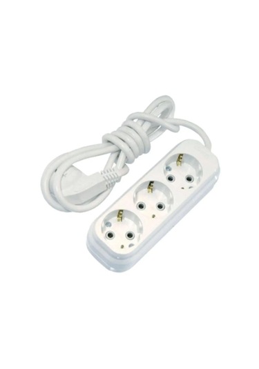 3'lü Topraklı Kablolu Priz 5 Mt Ast 305 3