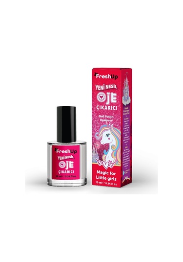 Freshup Yeni Nesil Çocuk İçin Çilek Kokulu Oje Çıkarıcı 10 ML