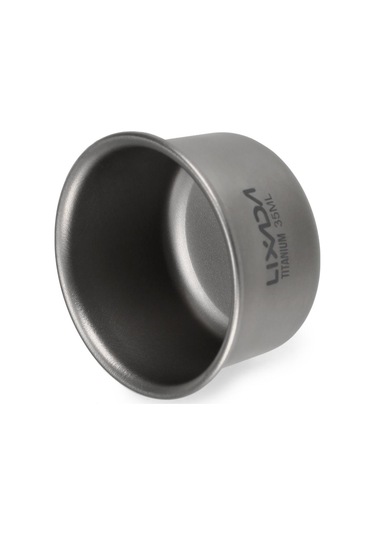 Lixada Mini Titanyum Çay Bardağı Ev Ofis Açık Kamp Yürüyüş Kahve, Seçenek 1 Pcs 35 ML