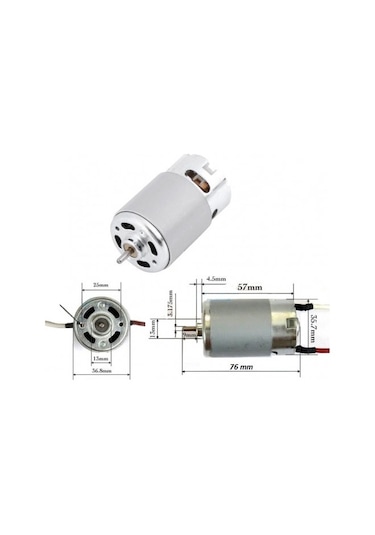 12 Volt Şarjlı Matkap  Motoru
