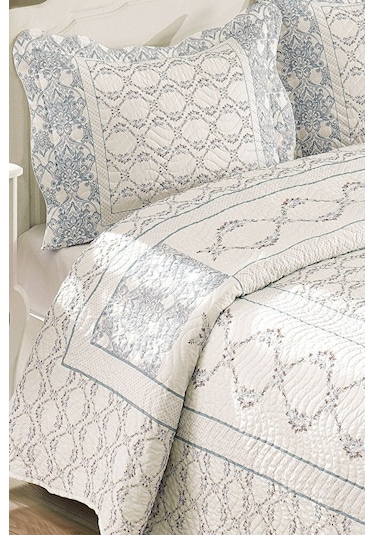 Lisa Çift Kişilik Kapitone Yatak Örtüsü