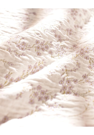 Madame Coco Marseille Çift Kişilik Yatak Örtüsü Seti - Mor Mürdüm