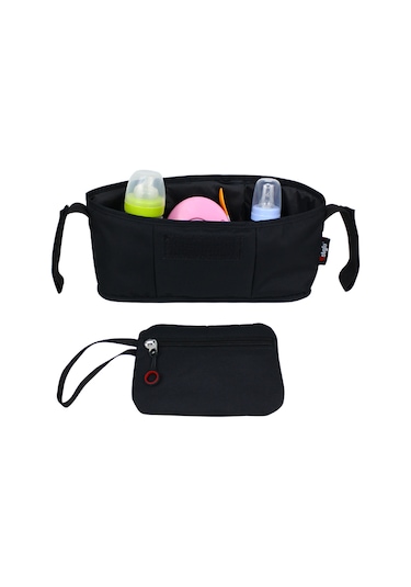 Stylo Trip Stroller Bebek Arabası Düzenleyici Çanta Siyah