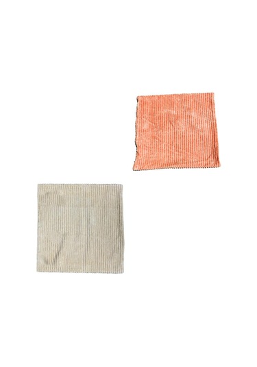 Homyl Kadife Yastık Kılıfı, Atma Kılıfı 18x18 Inç/45x45 Turuncu