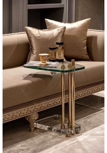 Dulda Akrilik C Sehpa Şeffaf