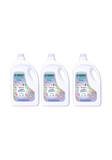 U Green Clean Baby Bitkisel Leke Çıkarıcı 3 x 2750 ML