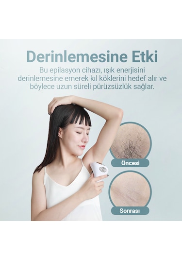 Veryfit AM001 900.000 Atım 8 Kademe IPL Lazer Epilasyon Cihazı