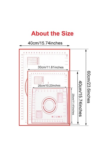 Siyah Silikon Fiberglas Haddeleme Hamur Pedi Kek Bakeware Astar Ped Mat Haddeleme Hamur Mat Pişirme Pasta Aracı 60 X 40 Cm