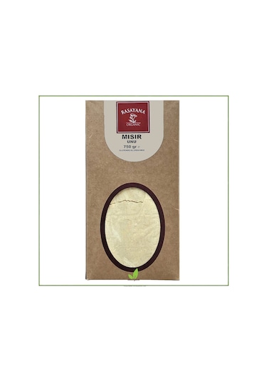 Rasayana Organik Glutensiz Taş Değirmen Mısır Unu 750 G