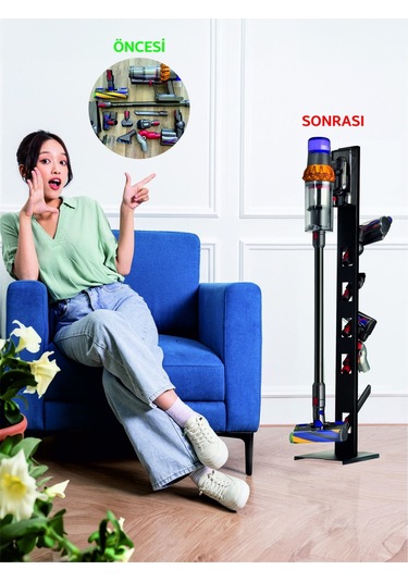 Gen5detect Uyumlu Dikey Süpürge Standı